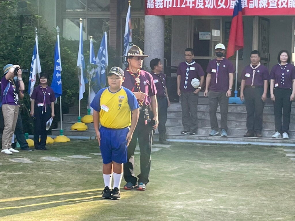 嘉義市112年度幼(女)童軍訓練暨技能考驗活動 嘉義市幼童軍齊聚烏山頭挑戰技能考驗