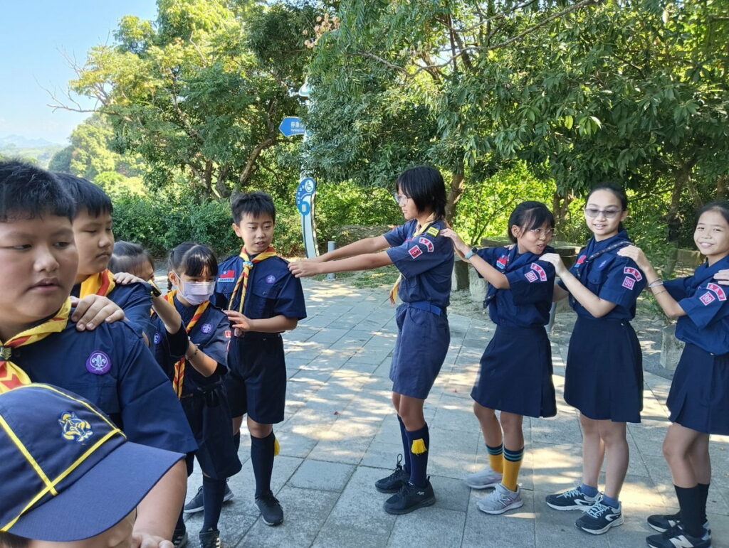嘉義市112年度幼(女)童軍訓練暨技能考驗活動 嘉義市幼童軍齊聚烏山頭挑戰技能考驗