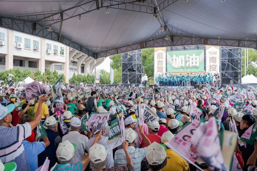 南投競選總部成立帶小雞催票 賴清德:民進黨執政讓讓世界上架台灣 348 南投競選總部成立帶小雞催票 賴清德:民進黨執政讓讓世界上架台灣 347