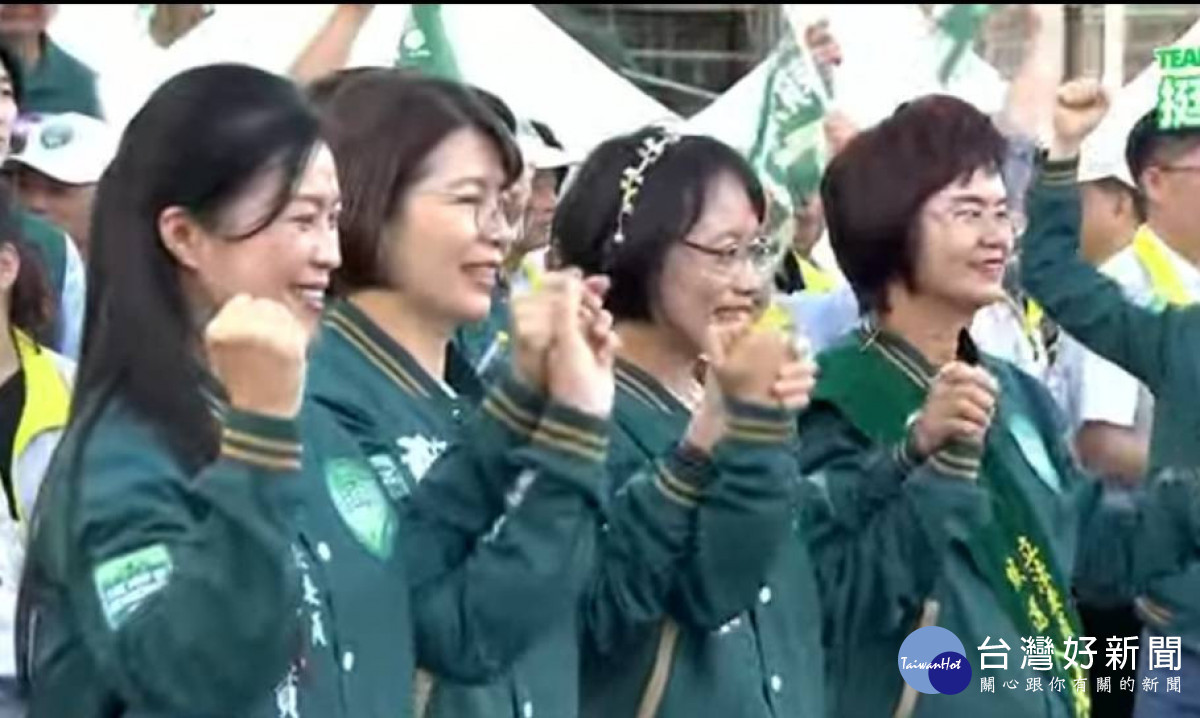 賴清德黃秀芳聯合競總成立五千人相挺,賴清德:挺女力戰對讓彰化被世界看見。圖/記者鄧富珍攝