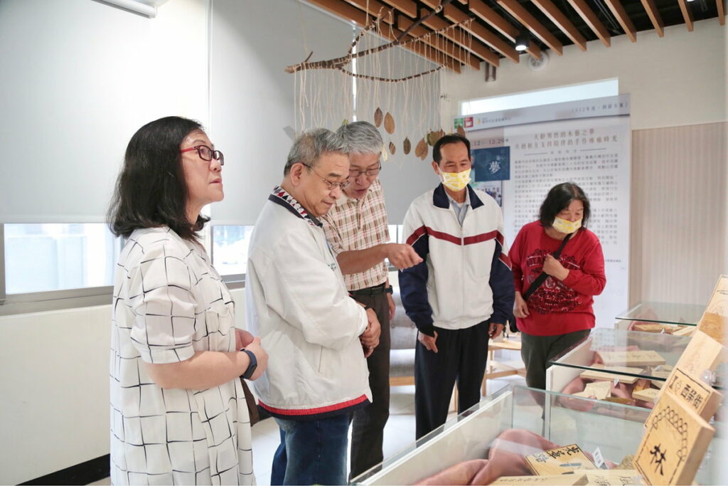 展覽茶會現場