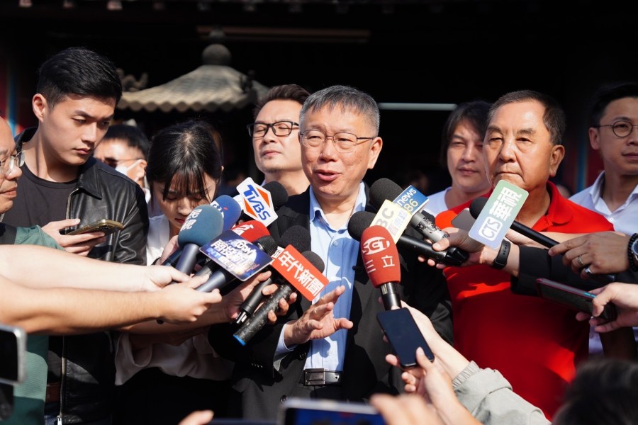 「藍白和諧沒有問題」 柯文哲：理論上還是每個政黨各自努力 339