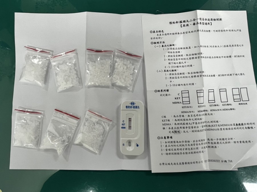 神情露餡 取締酒駕意外查獲兩男涉藏毒果汁包 204 cnews204231113a09jpg