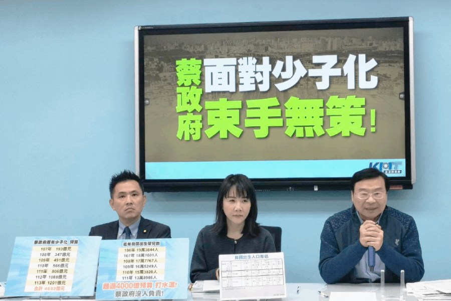 出生數連年下降、新生兒死亡率卻上升 藍營批蔡政府無力解決少子化 201 照片來源:國民黨立法院黨團