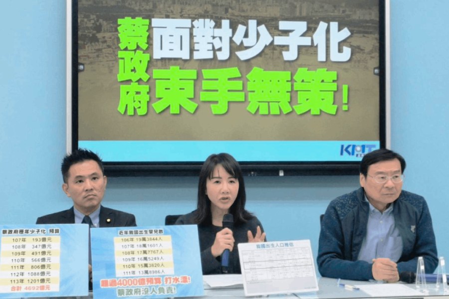 出生數連年下降、新生兒死亡率卻上升 藍營批蔡政府無力解決少子化 202 照片來源:國民黨立法院黨團