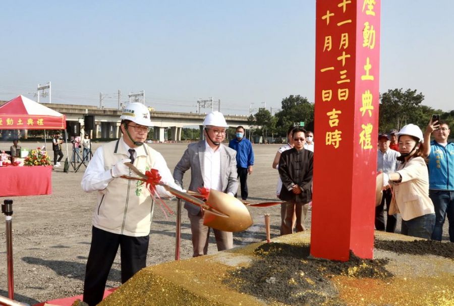 2024台灣燈會主燈基座動土 黃偉哲盼明年台南見