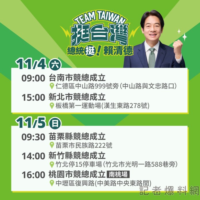 賴清德 總統大選 競總