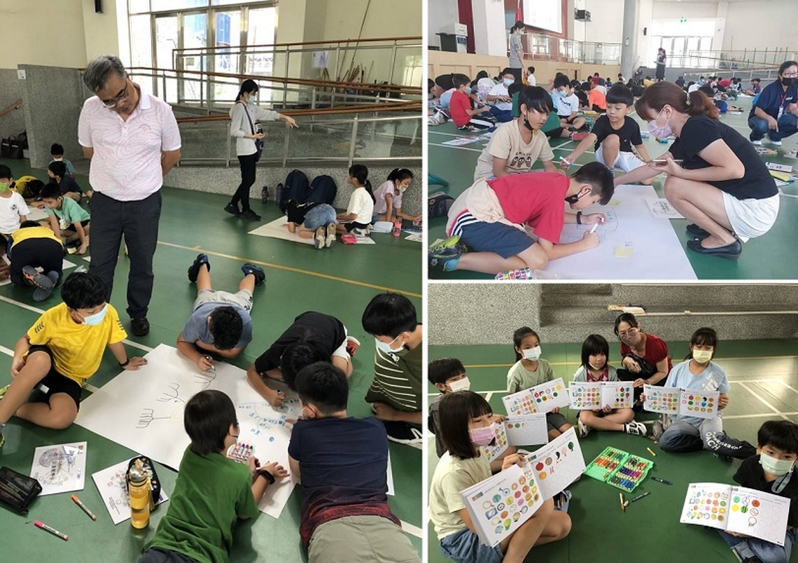 河堤國小學生運用心智圖法提升大腦思考 翻轉學習 開創自己的未來