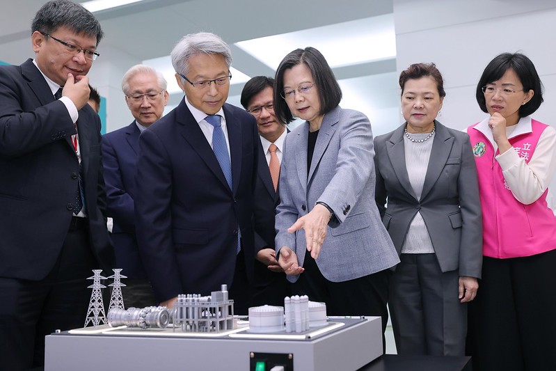 總統：能源科技創新是台灣邁向淨零的關鍵　帶動國際投資台灣