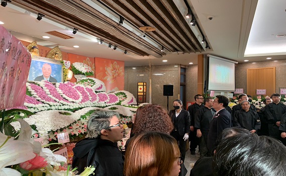 228受難者趙水濱告別式 新北副市長劉和然公祭致哀