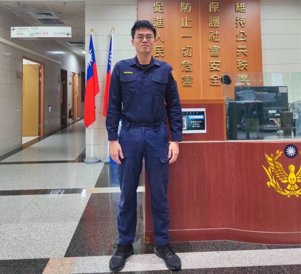 士林分局文林派出所警員林威宏