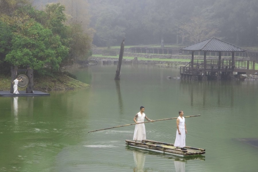 【有影】優人神鼓「天地共舞」限定演出登場 2023明池水劇場展現絕美景致 195 cnews124231115a07