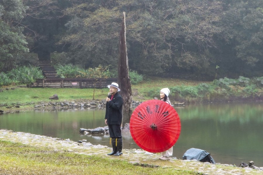 【有影】優人神鼓「天地共舞」限定演出登場 2023明池水劇場展現絕美景致 198 cnews124231115a03
