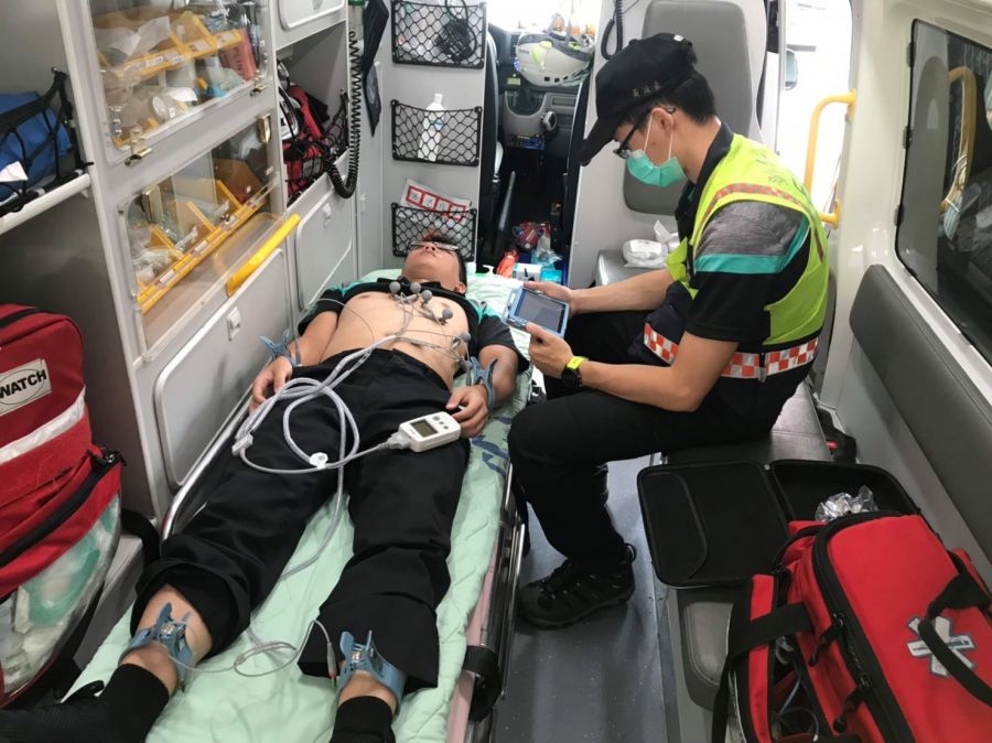 彰縣消防局到院前12導程心電圖傳輸計畫 獲臺灣健康城市韌性與創新獎