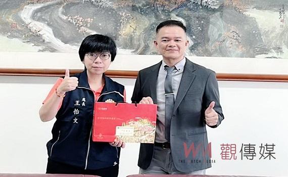 南投縣榮服務處長王怡文拜會南開科技大學