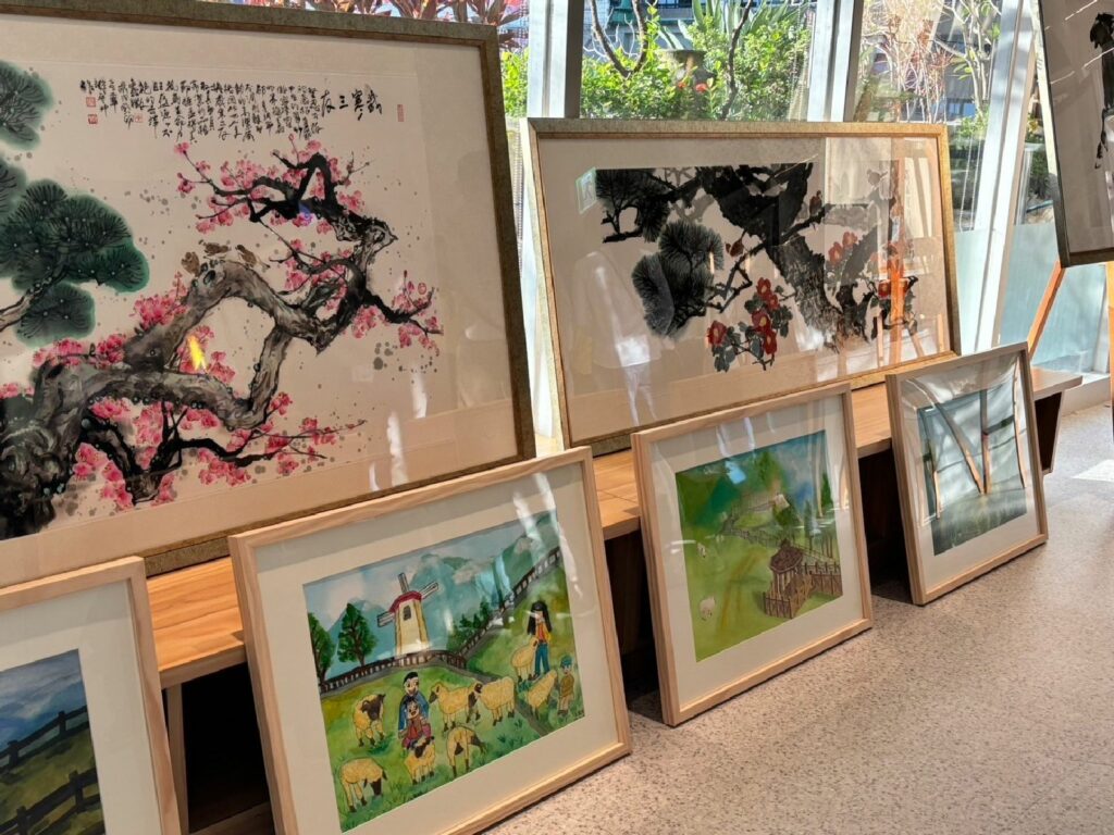 義賣作品將於12月1日至14日於國父紀念館B1翠亨藝廊展出並進行義賣