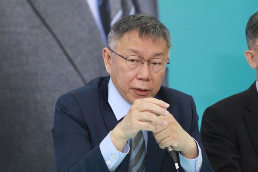 妥協藍白合 柯文哲坦言反省 但因讓百姓安心選擇「小小退讓」 212 民眾黨主席柯文哲。(方炳超攝)