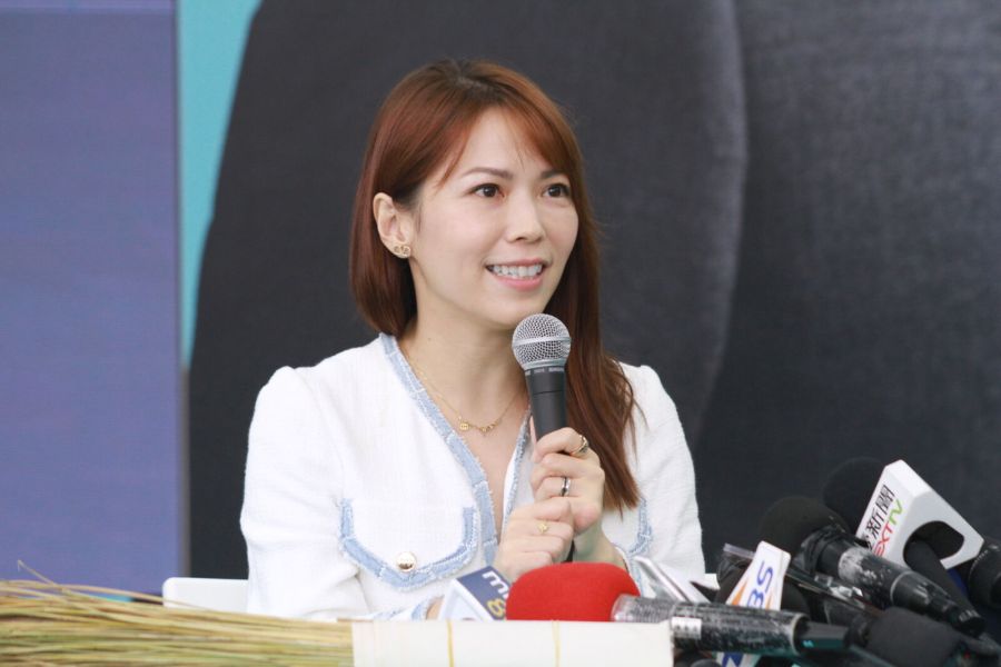 藍白合後「有些情緒」 陳智菡回應是否請辭稱「我個人不重要」 220 陳智菡。(方炳超攝)