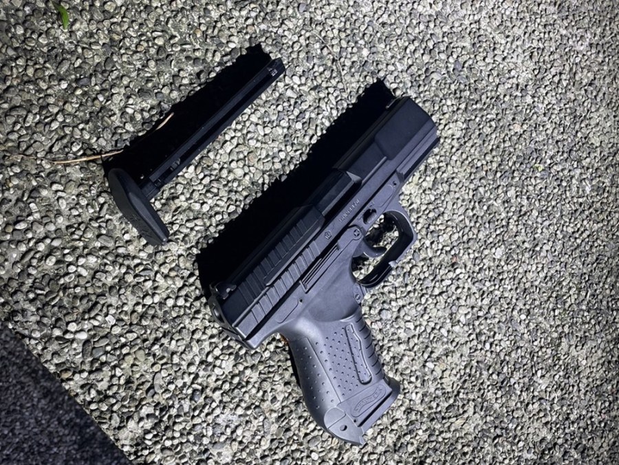醫院旁對空射擊瓦斯槍 警3小時逮39歲失控男 212 cnews204231116a13
