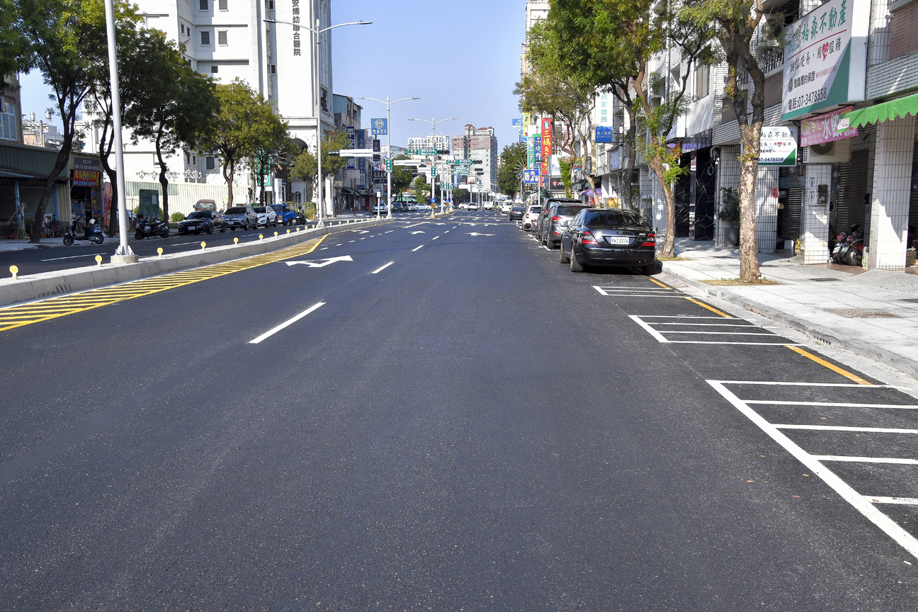 華夏路（崇德路至新莊一路）友善道路環境改善完成