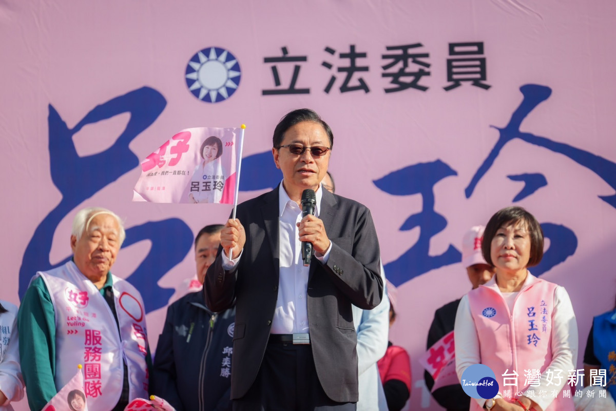 桃園市長張善政肯定呂玉玲是最佳立委希望大家全力支持。