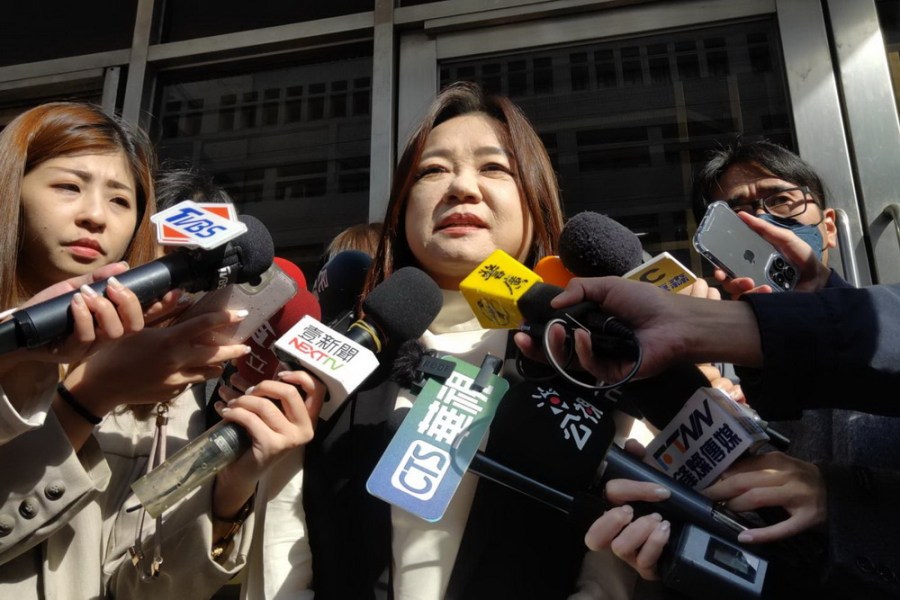 潛艦國造洩密案出庭 馬文君現身高檢署盼還清白 232 潛艦國造洩密案出庭 馬文君現身高檢署盼還清白 231