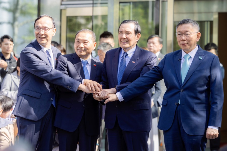 侯柯配恐流失年輕選票 侯友宜:落實政策減輕青年負擔 222 藍白兩黨主席15日在馬英九的見證下進行第二次政黨協商