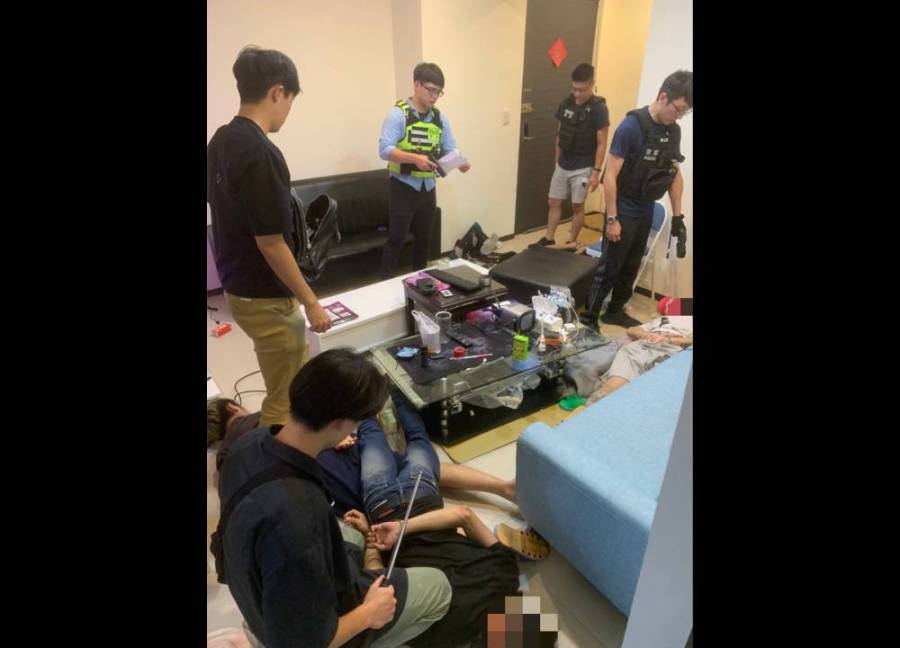 毒品分裝場藏社區公寓 電眼監看難逃警攻堅5人落網 246 cnews204231117a14