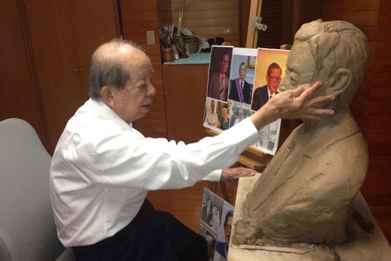 奇美集團創辦人許文龍今天上午辭世,享壽95歲。圖/取自林佳龍臉書