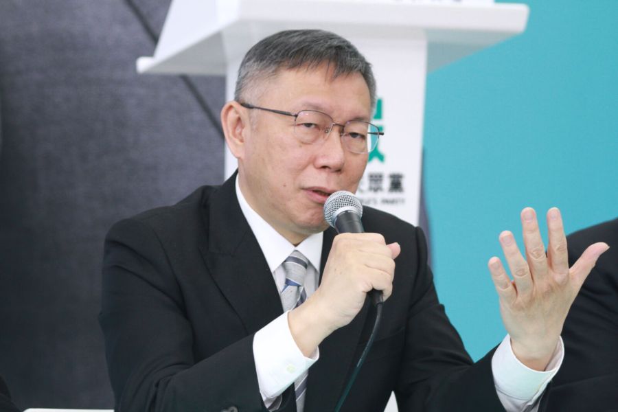 國民黨要求讓6% 柯文哲:要贏大選不是初選 賴0.01%都不會讓你 236 柯文哲。(方炳超攝)