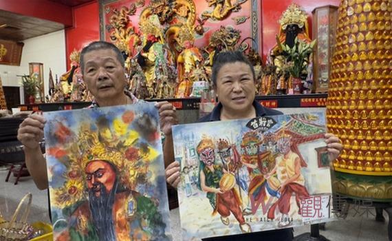 大林聖賢忠義慈善會寒冬送暖 公益繪畫競賽推廣宗教美學