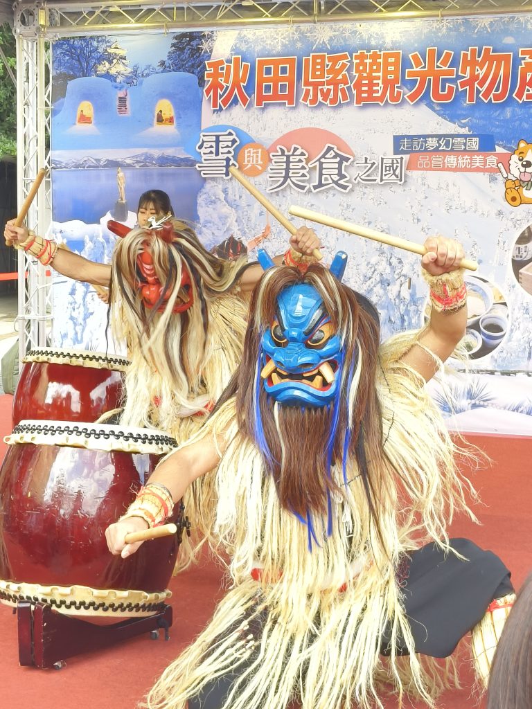 精彩的冬季祭典演出。（攝影/蔡昀臻拍攝）
