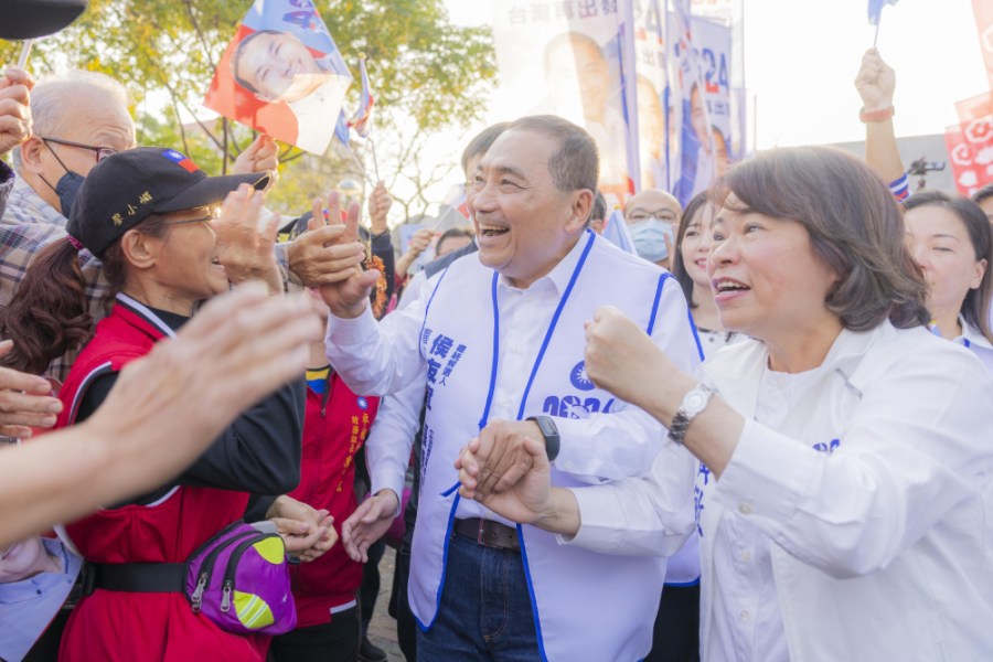 藍白合因「誤差範圍」再觸礁 侯友宜:政治不可凌駕科學 225 侯友宜嘉義縣、嘉義市聯合競選總部19日正式成立