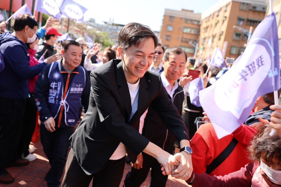 牛煦庭與侯友宜聯合競選總部19日成立