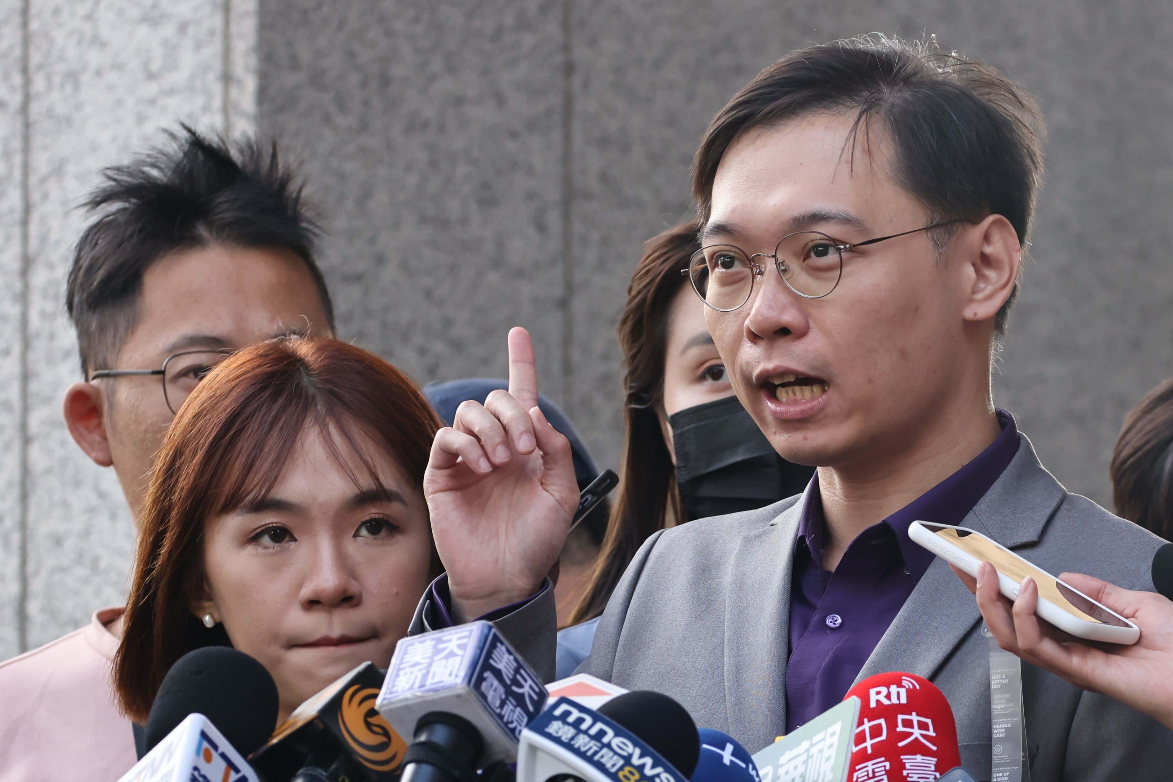 郭辦發言人黃士修。資料照片/林啟弘攝