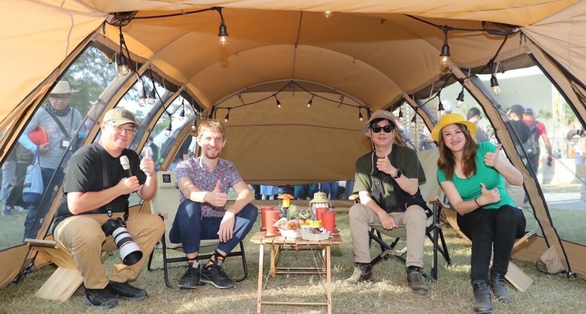 最強Outdoor體驗就在高雄 陳其邁到「Wild Wild野生活」 大讚好玩,不想離開!