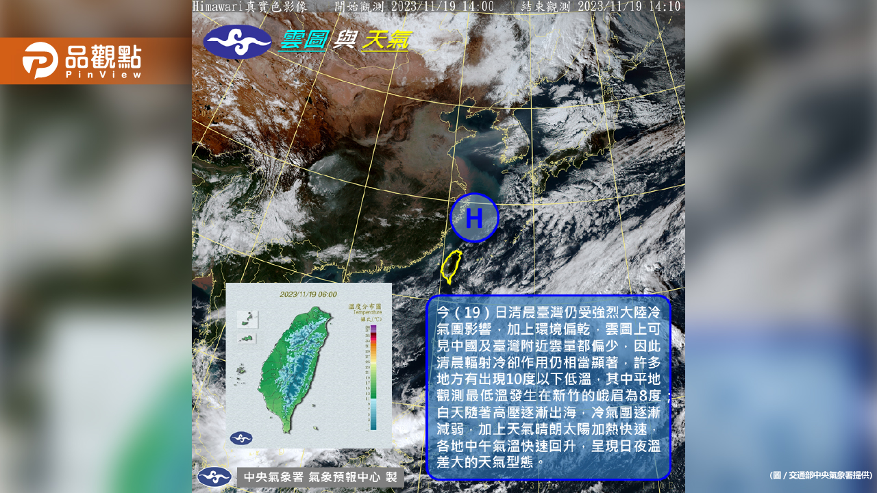 《氣象快報》把握好天氣!但需注意「日夜溫差大」!