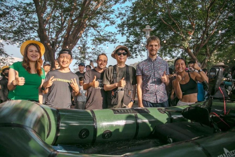 最強Outdoor體驗就在高雄! 陳其邁到「Wild Wild野生活」 大讚好玩