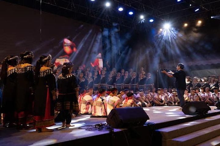 嘎呼拉斯山中音樂節。 圖:尼布恩合唱團(Nibun Chorus)臉書粉專/提供