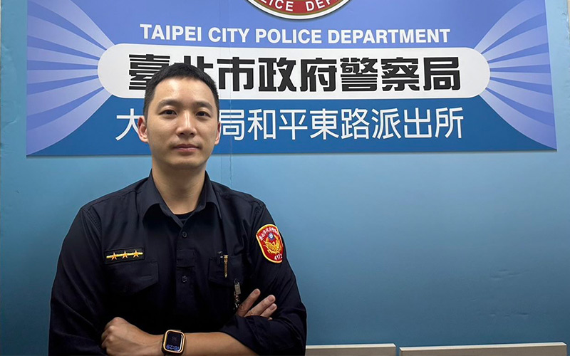 (圖/臺北市政府警察局大安分局)