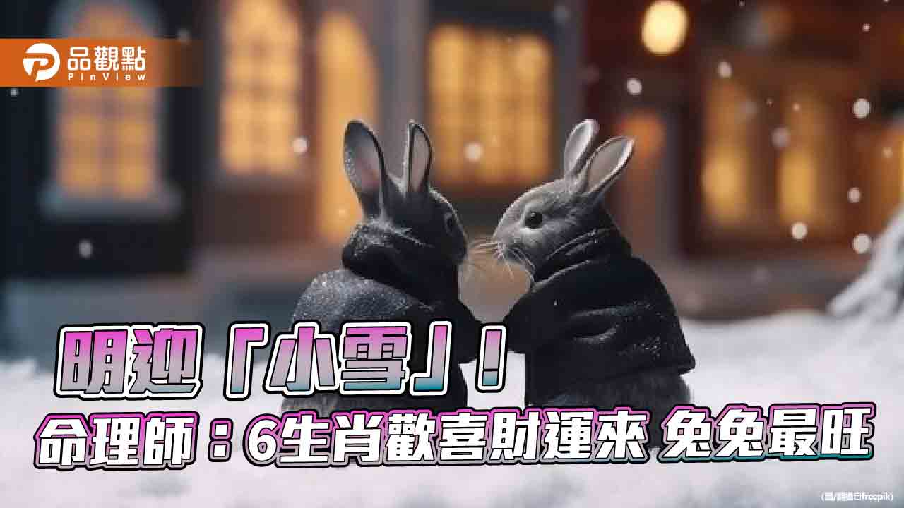 明迎「小雪」! 命理師:6生肖歡喜財運來 兔兔最旺