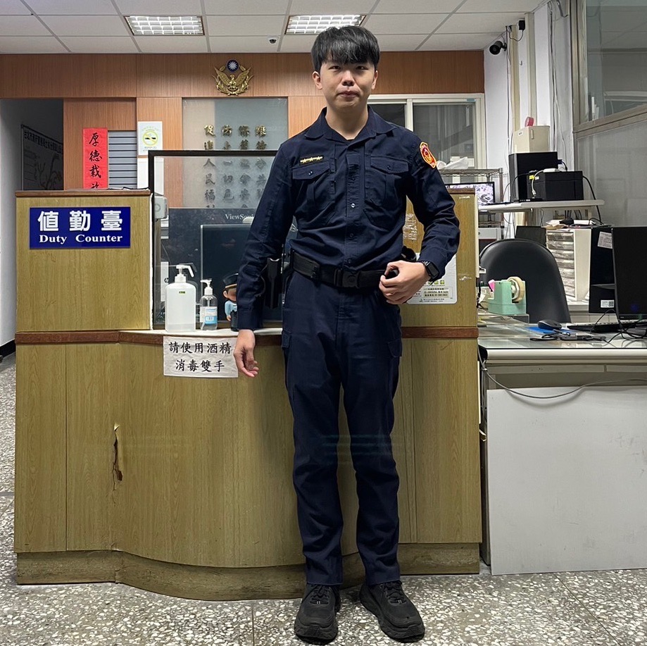 士林分局翠山派出所警員蔡宜航
