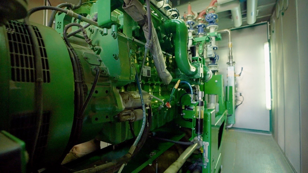 安葆採用易於安裝的模組化沼氣與氫氣發電系統(圖/安葆電能提供)