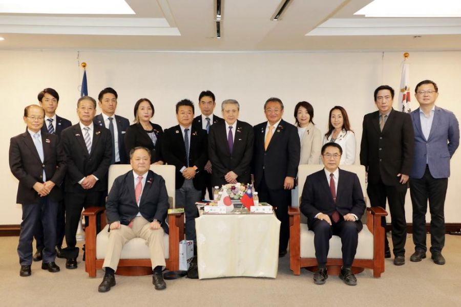 日華親善橫濱市會議員聯盟拜會黃偉哲 盼深化兩市交流
