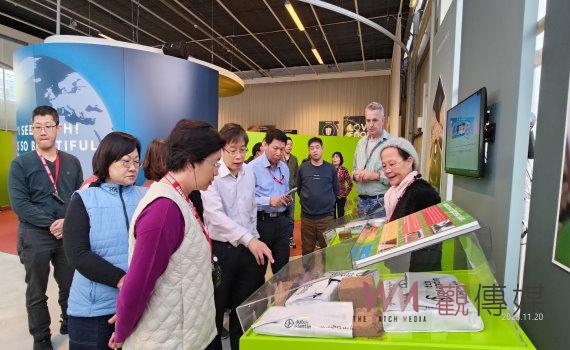 番茄與蝴蝶蘭體驗 王惠美縣長領軍考察 助力彰化農業迎向智慧化未來