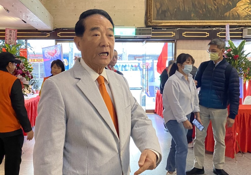 親民黨23日公布不分區立委名單,黨主席宋楚瑜並不在名單內。中央社