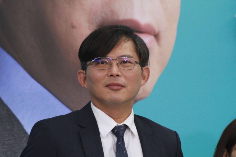 黃國昌列民眾黨不分區第二 蔡適應:跟柯文哲一起背棄承諾 216 黃國昌。(方炳超攝)