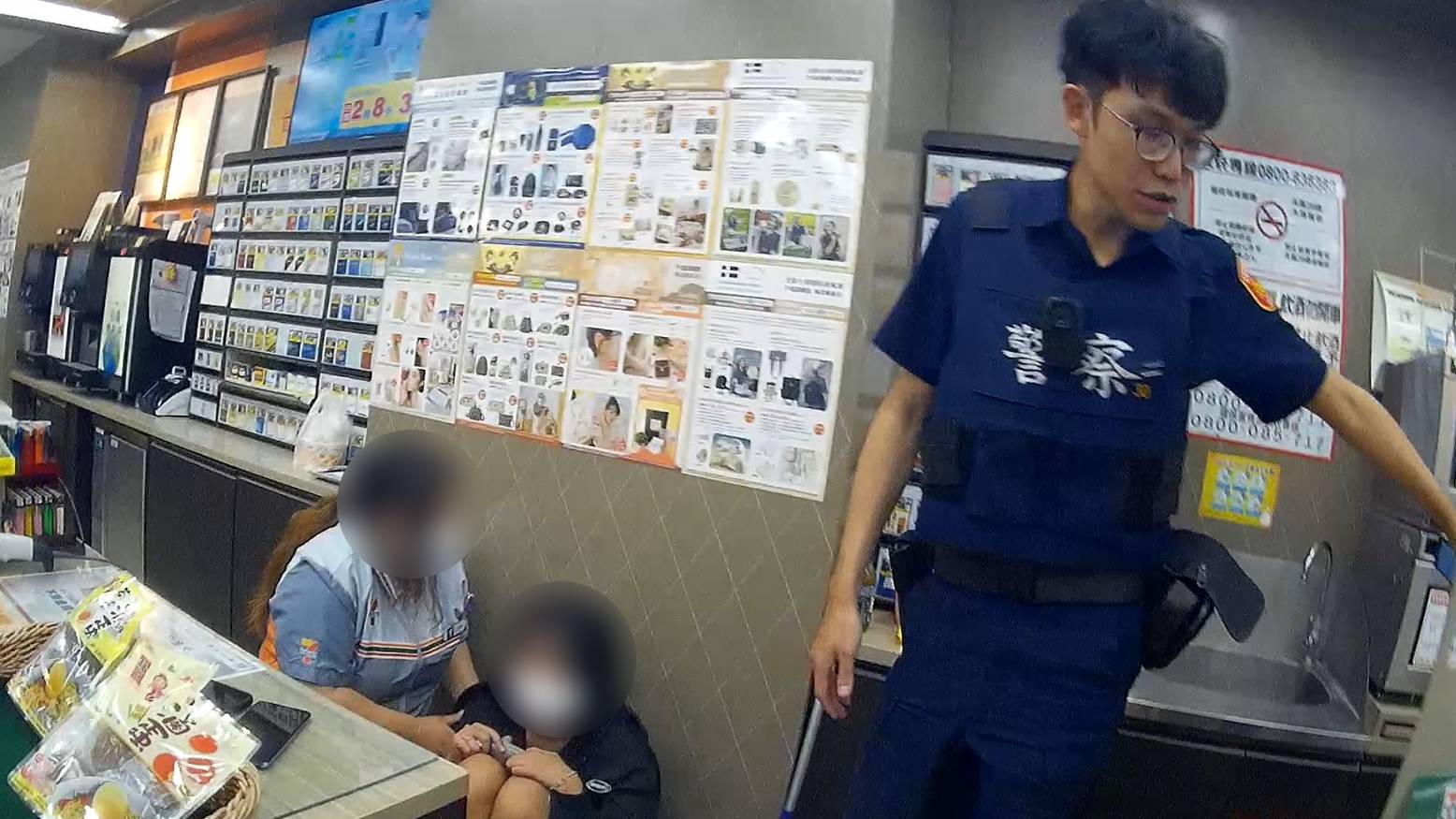 女子拒買點數遭威脅嚇哭 鼎山暖警到場揭騙局