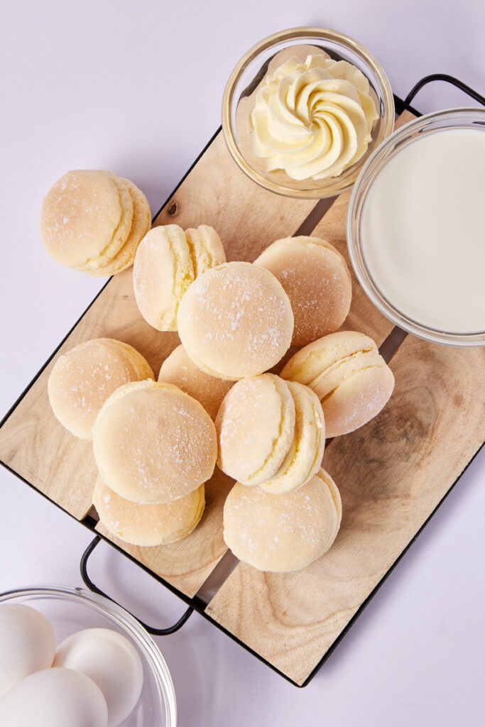 北海道芝士達茲,用義大利帕瑪森起士粉及北海道奶油芝士調和香濃馥郁,是鬆軟的小點心