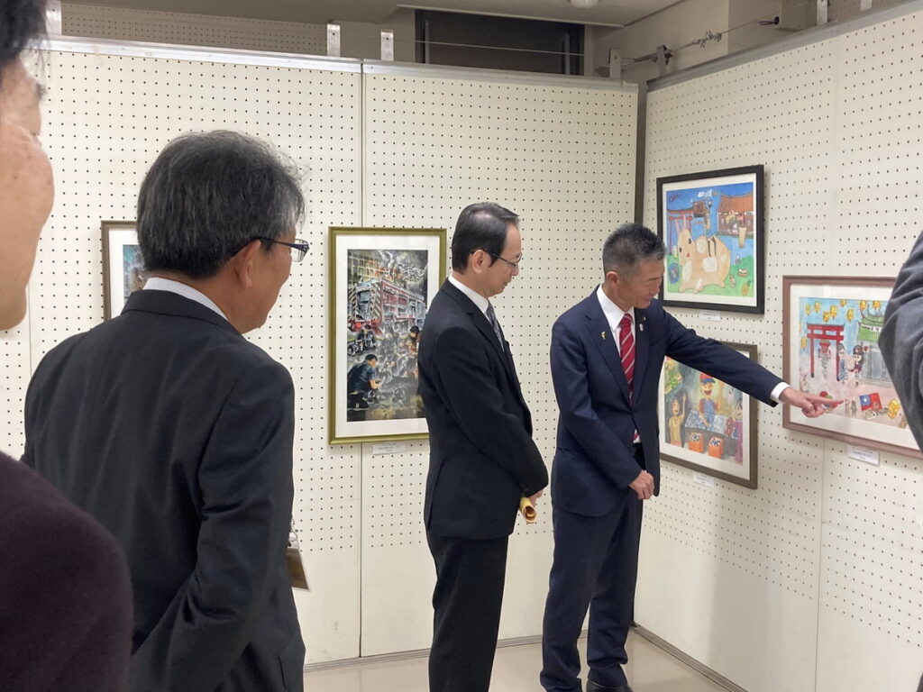 2023千葉縣館山市「第三屆日本臺灣學校美術作品聯合展」